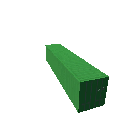 40FT_Container Green